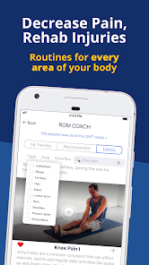 Screenshot 1 ROM Coach (Mobility Workouts) android