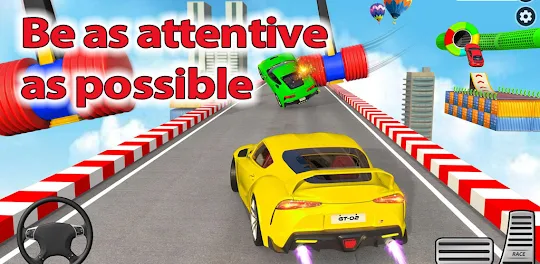 Speed ​​racing with obstacles