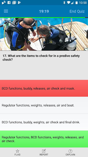Scuba Exam Lite Screen 3