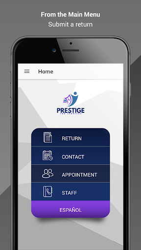 Android application Prestige Tax Services screenshort