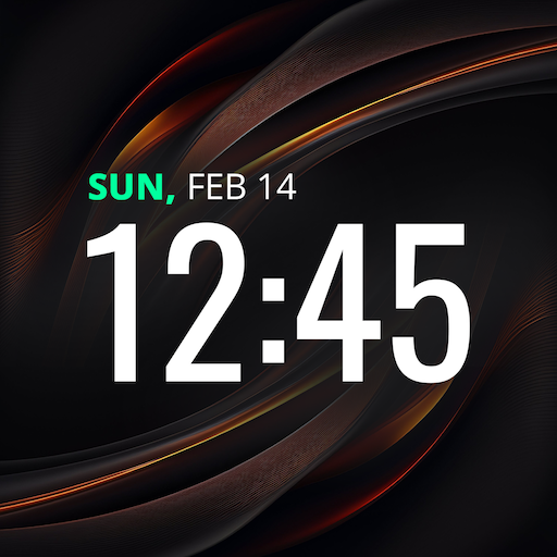 Digital clock Widget logo