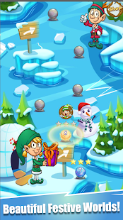 Игра Elf Christmas Pop гуглплей андроид приложение