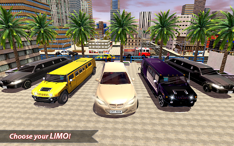 高級リムジンタクシードライバー：都市リムジンゲームのおすすめ画像4