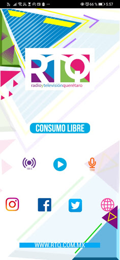 Android application Radio y Televisión Queretaro screenshort
