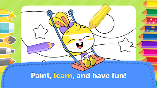 Screenshot of Coloring Book by PlayKids