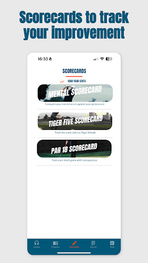 Screenshot of Mind Caddie: Golf Mental Game