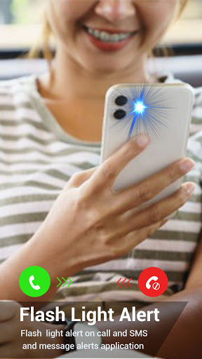 Android application Flash Light Alerts Calls & SMS screenshort