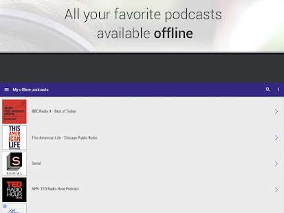 Radioline: Radio & Podcasts Screenshot
