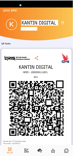 Merchant BRKS QRIS Screen 2