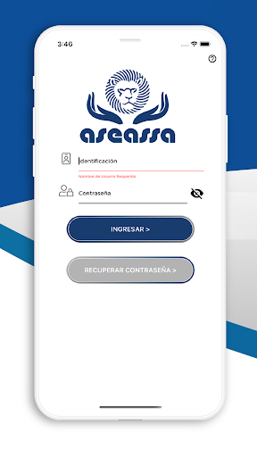 Android application ASEASSA screenshort