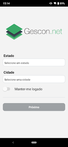 Android application Gescon.Net screenshort
