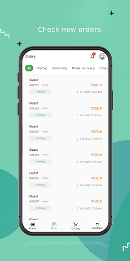 Singlebag Delivery Agent Screen 3