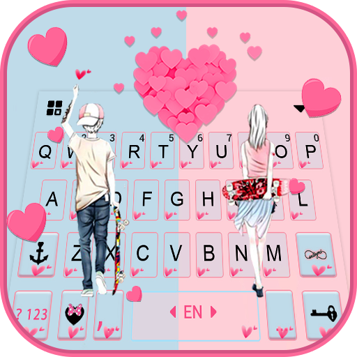 Romantic Lover Keyboard Theme  Icon
