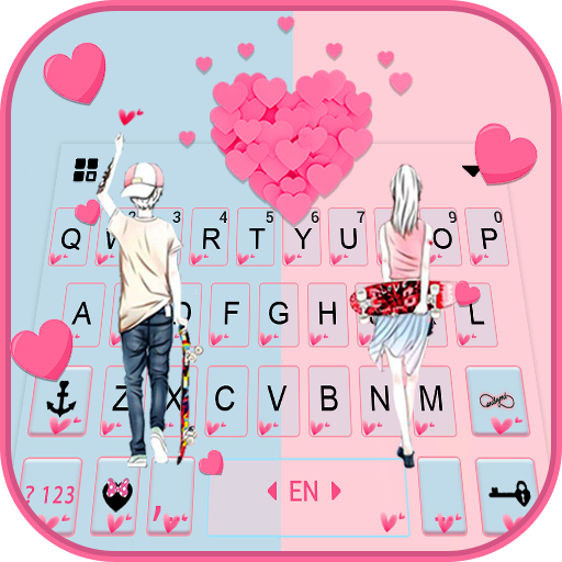 Romantic Lover Keyboard Theme logo
