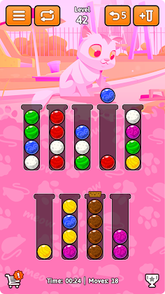 Ball Sort Puzzle - Sortmania - Screenshot 2