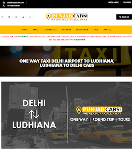 Punjab Cabs One Way Taxi