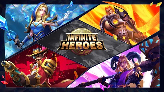 infinite heroes MOD APK :afk idle games (GOD MODE/MOD MENU) 1