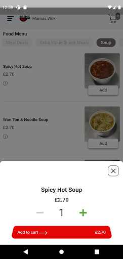 Mamas Wok Screenshot
