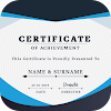 Certificate Maker Design icon