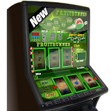 Slot machine fruit runner icon