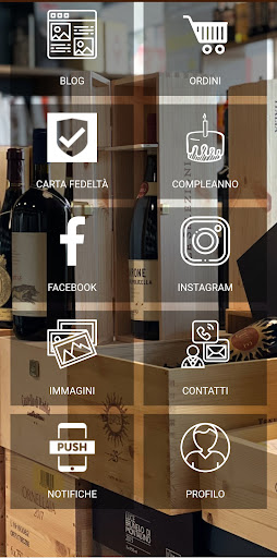Android application Enoteca San Lorenzo Riccione screenshort