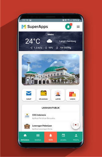 Jaga Metro Screen 2