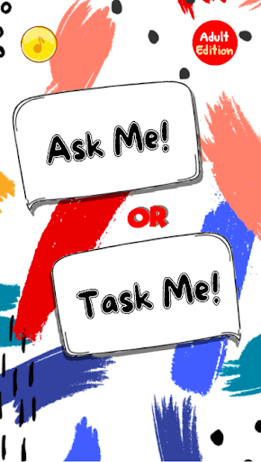 Android application Ask me or Task me - For Adults screenshort