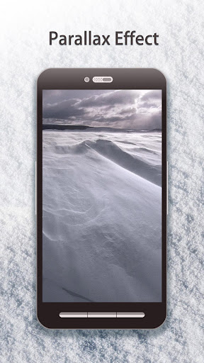Android application Snowy Scenery Live WallpaperHD screenshort