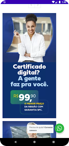 Android application CDL Cachoeiro screenshort