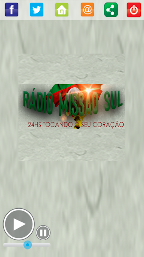 Web Rádio Missão Sul Screen 2