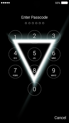 Triangle Lock Screen