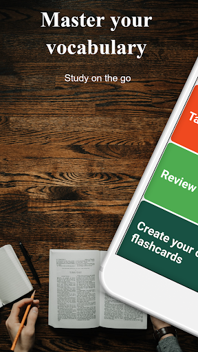 Screenshot of Finnish flashcards