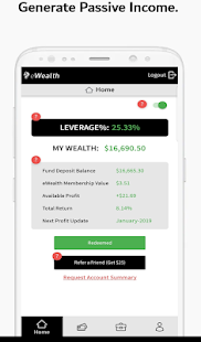 eWealth: Generate Daily Income Screenshot