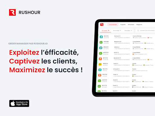 Android application Order Manager screenshort