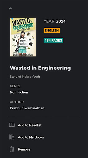 BookWritten Screen 3