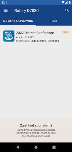 Rotary District7030 Conference