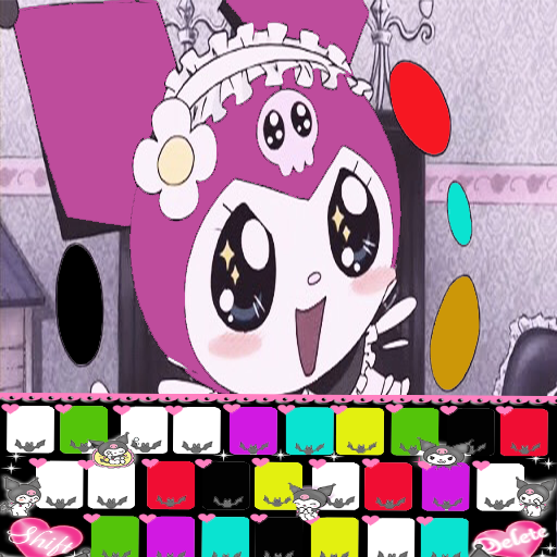 Kuromi Keyboard Theme logo