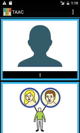 Android application TAAC - AAC Communicator screenshort