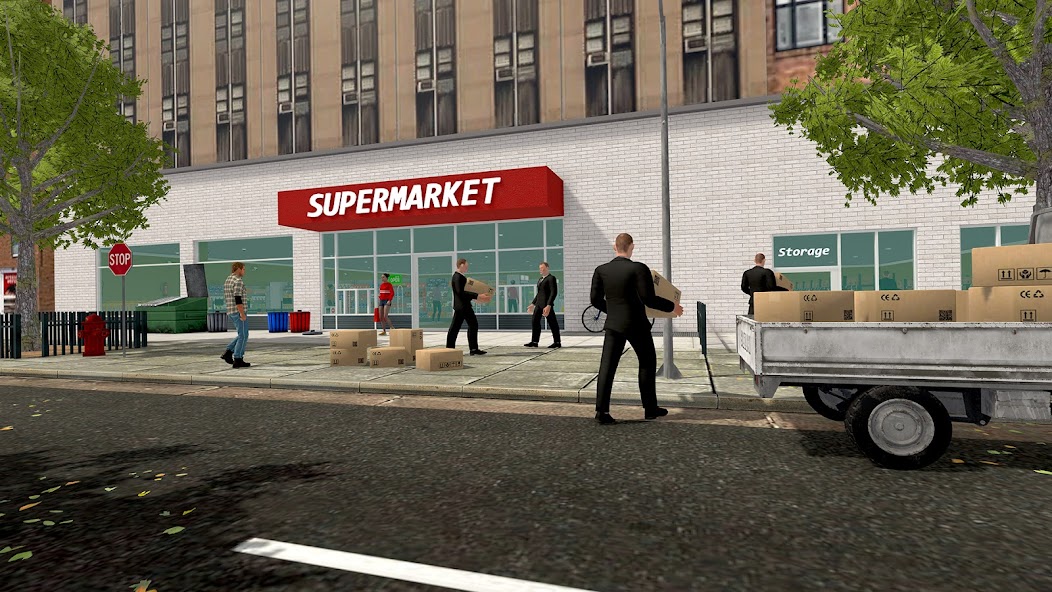Supermarket Cashier Mall Games banner