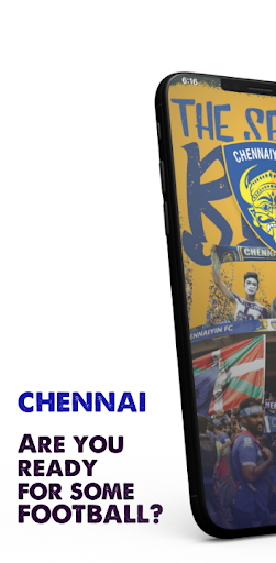 Android application Chennaiyin FC screenshort