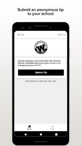 Android application WylieISD Tips screenshort