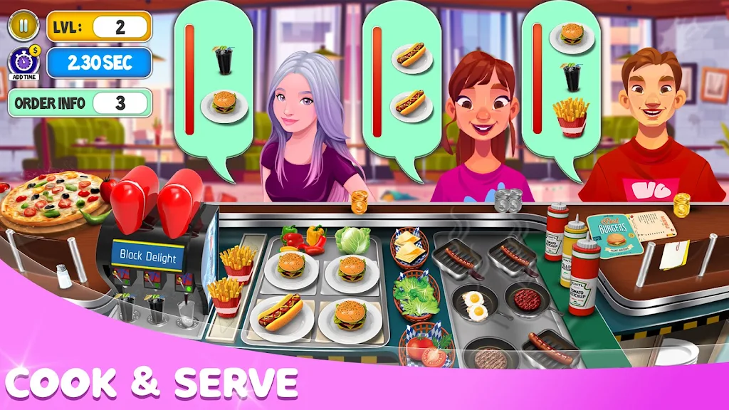 Cooking Games: Chef Fever 3D MOD APK v1.0.4 (Unlimited Money) - APKLoLi