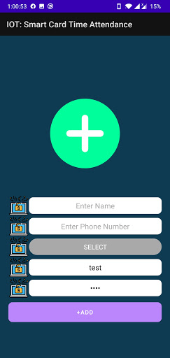 ID Card Access Control Time Attendance System