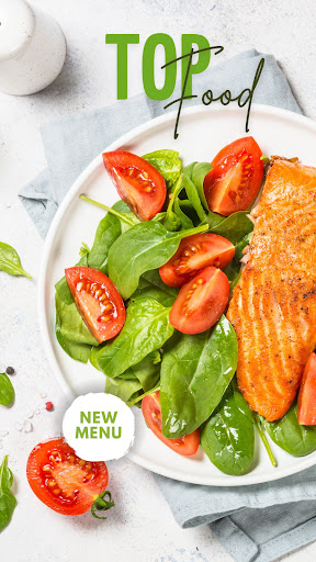 TopFood: your healthy diet Screen 2