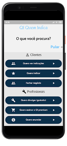 Quem Indica Screen 2