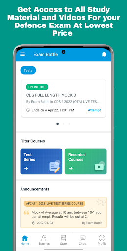 Exam Battle Screen 3