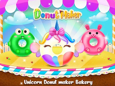 Master Chef Donut Maker Game