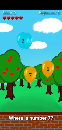 Flying Numbers Screen 2