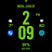 Download Flat Green Watch Face APK for Windows