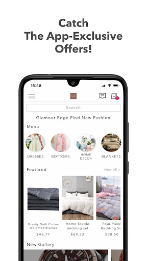 Android application Glamour Edge screenshort